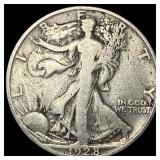 1928-S Silver Walking Liberty Half Dollar LIGHTLY