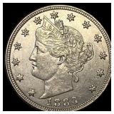 1883 Liberty Head Nickel (No Cents) CHOICE AU