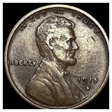 1915-S Lincoln Wheat Cent ABOUT UNCIRCULATED