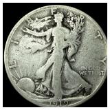 1919-S Silver Walking Liberty Half Dollar LIGHTLY