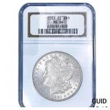 1881-CC Morgan Silver Dollar NGC MS64