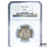 1927-S Standing Liberty Quarter NGC F12