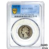 1932-D Washington Silver Quarter PCGS FR02