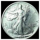 1917 Walking Liberty Half Dollar CHOICE AU