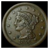 1856 Braided Hair Large Cent UNCIRCULATED