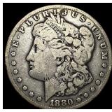 1880-CC Morgan Silver Dollar LIGHTLY CIRCULATED