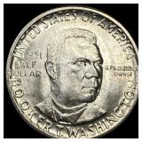 1951 Silver Half Dollar Booker T. Washington SUPER