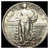 1927 Standing Liberty Silver Quarter UNCIRCULATED