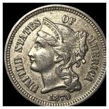 1870 Nickel Three-Cent Piece UNCIRCULATED