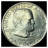 1922-S Silver Half Dollar Grant Commemorative UNCI