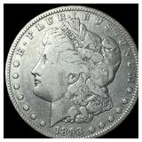 1893-S Silver Morgan Dollar ABOUT UNCIRCULATED