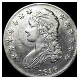 1836 Capped Bust Half Dollar CLOSELY UNCIRCULATED