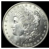 1883-O Silver Morgan Dollar GEM BU