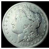 1892-S Silver Morgan Dollar LIGHTLY CIRCULATED