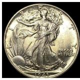 1943 Silver Half Dollar (Walking Liberty) UNCIRCUL