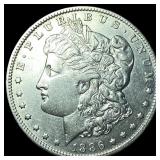 1886-O Silver Morgan Dollar CLOSELY UNCIRCULATED