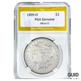 1899-O Morgan Silver Dollar PGA Genuine