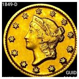 1849-D Rare Gold Dollar HIGH GRADE