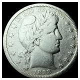 1898-S Silver Barber Half Dollar LIGHTLY CIRCULATE