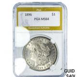 1896 Morgan Silver Dollar PGA MS64
