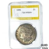 1896 Morgan Silver Dollar PGA MS64+
