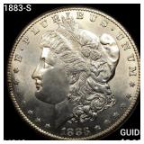 1883-S Morgan Silver Dollar UNCIRCULATED