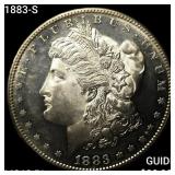 1883-S Morgan Silver Dollar CHOICE BU PL