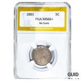 1883 Liberty Victory Nickel PGA MS66+ No Cents
