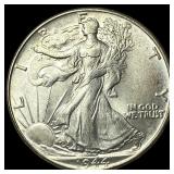 1944 Walking Liberty Half Dollar CHOICE BU