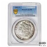 1883-S Morgan Silver Dollar PCGS AU58