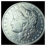 1894-O Silver Morgan Dollar CLOSELY UNCIRCULATED