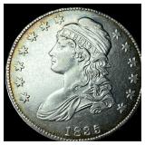 1835 Capped Bust Half Dollar UNCIRCULATED