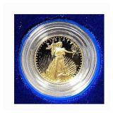 1989 American Eagle 1/10 oz Gold Proof Coin