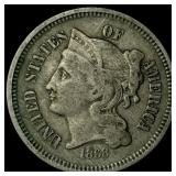 1868 Nickel Three-Cent Piece