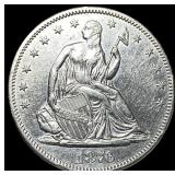 1876-S Silver Half Dollar UNCIRCULATED