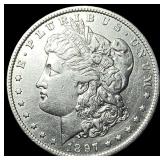 1897-S Silver Morgan Dollar CLOSELY UNCIRCULATED