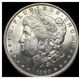 1890-S Silver Morgan Dollar UNCIRCULATED