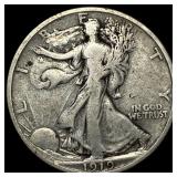 1919 Walking Liberty Half Dollar LIGHTLY CIRCULATE