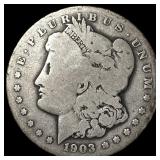 1903-S Silver Morgan Dollar NICELY CIRCULATED