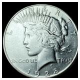 1928-S Silver Peace Dollar UNCIRCULATED