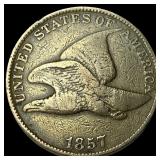 1857 Flying Eagle Cent LIGHTLY CIRCULATED