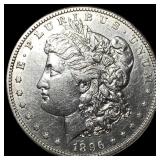 1896-S Silver Morgan Dollar CLOSELY UNCIRCULATED