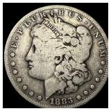 1883-CC Silver Morgan Dollar LIGHTLY CIRCULATED