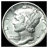 1927-D Silver Mercury Dime UNCIRCULATED
