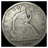 1877-CC Silver Half Dollar HIGH GRADE