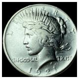1921 Silver Peace Dollar CHOICE AU