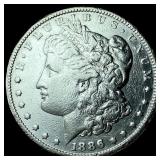 1886-S Silver Morgan Dollar NEARLY UNCIRCULATED