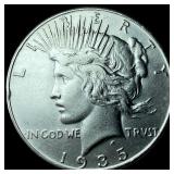 1935 Silver Peace Dollar UNCIRCULATED