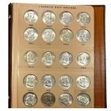 1948-1963 Franklin Half Dollars Album 37 Coins
