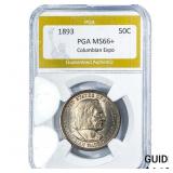 1893 Columbian Expo Half Dollar PGA MS66+